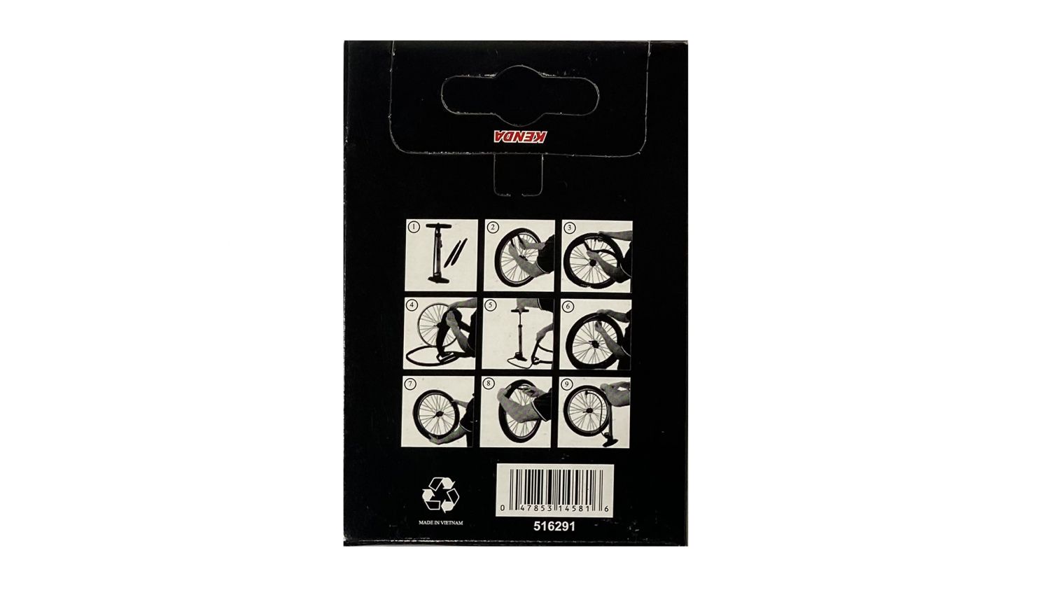 Камера KENDA 27/28 700x18-25C, F/V-48мм,18/25-622/630, в коробке 4