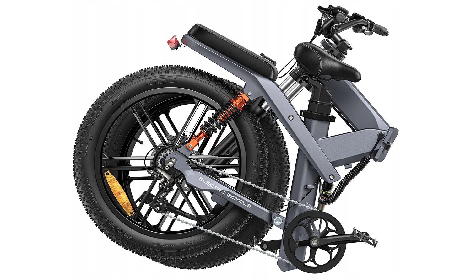 Электровелосипед фэтбайк Engwe X-20 Dual Batteries 20" (750 W; 14,4 Ah 7,8 Ah 48 V) черный 4 Электровелосипед фэтбайк Engwe X-20 Dual Batteries 20" (750 W; 14,4 Ah 7,8 Ah 48 V) черный 4