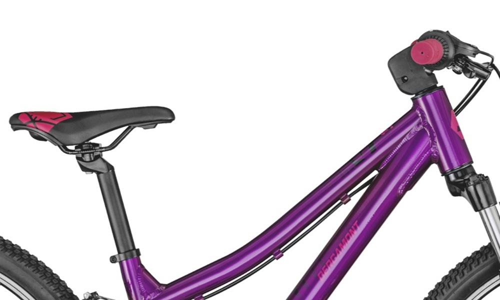 Фотографія Велосипед Bergamont Revox Girl 24" (2021) 2021 Фіолетовий 