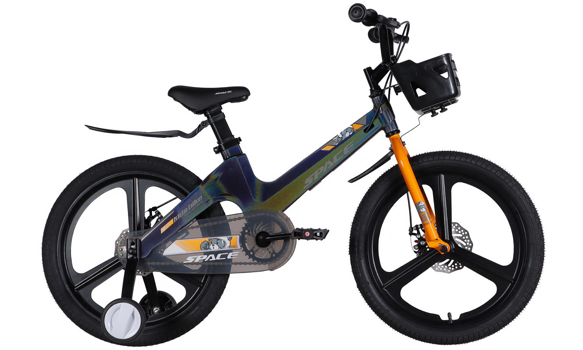 Велосипед SPACE KID MOON DD 20", размер XXS, рама-11,4", год 2026, хамелеон 