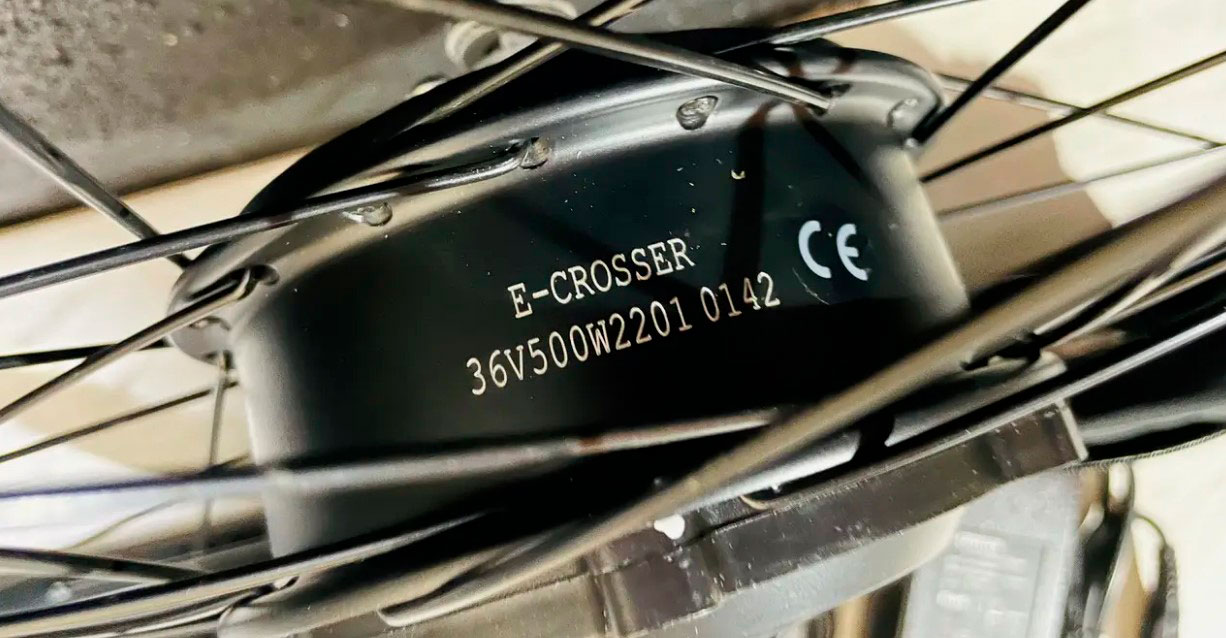 Фотография Электронабор E-Crosser36V/500W передний 26",28",29" Батарея 15А 5