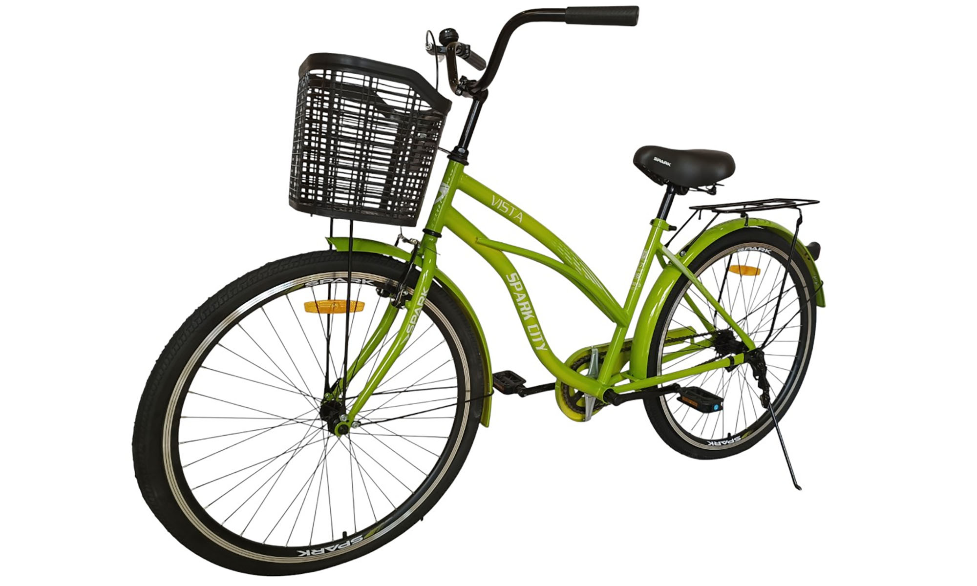 Велосипед SPARK CITY VISTA 26", размер M, рама - 17", год 2026, светло-зеленый 5 Велосипед SPARK CITY VISTA 26", размер M, рама - 17", год 2026, светло-зеленый 5