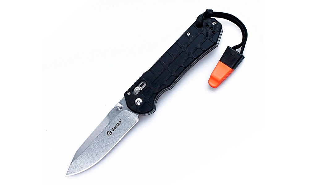 Фотография Складной нож Ganzo G7452P-WS черный