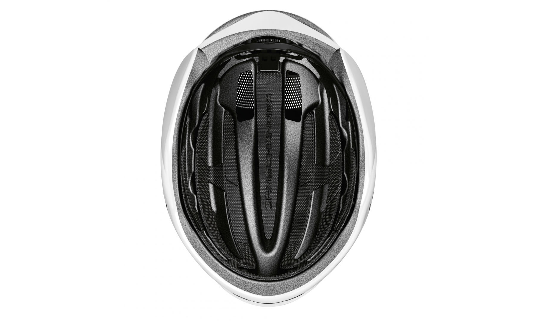 Велошлем спортивный ABUS GAMECHANGER 2.0 shiny white, размер S (51-55 см), белый 2