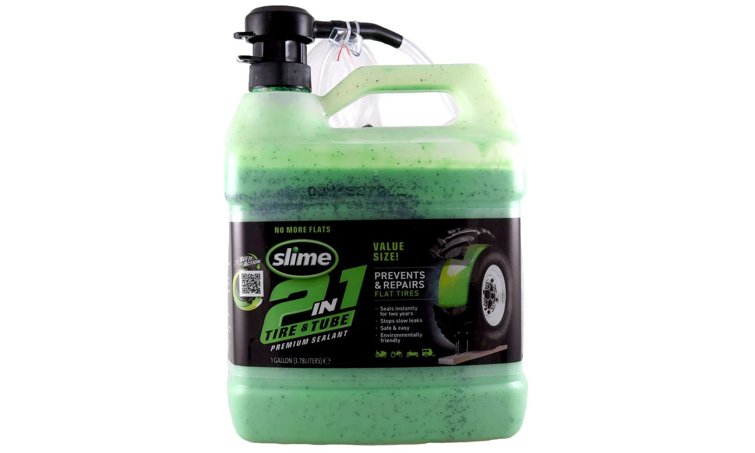 Фотографія Безкамерний/камерний герметик Slime 2IN1 Sealant 3,8 л