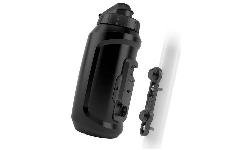 Фляга с коннектором и базой FIDLOCK TWIST bottle 750мл., черный 