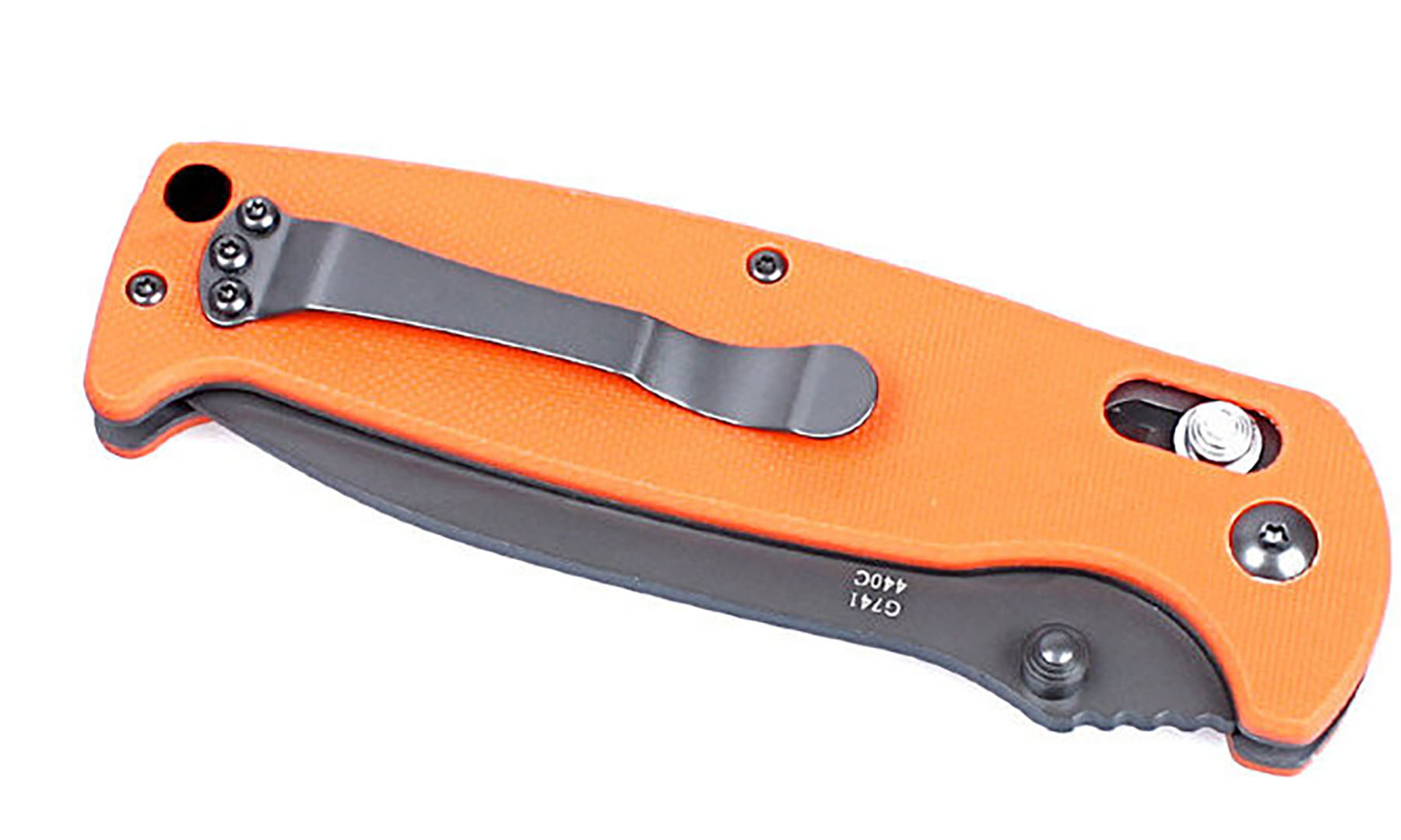 Нож складной Ganzo G7413-OR оранжевый 3 Нож складной Ganzo G7413-OR оранжевый 3