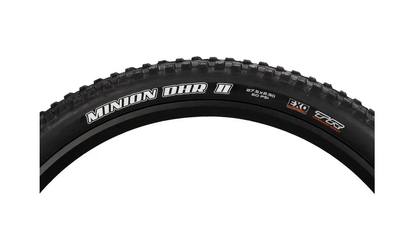 Покрышка Maxxis MINION DHR II 27.5X2.30 TPI-60 Foldable EXO/TR 4 Покрышка Maxxis MINION DHR II 27.5X2.30 TPI-60 Foldable EXO/TR 4