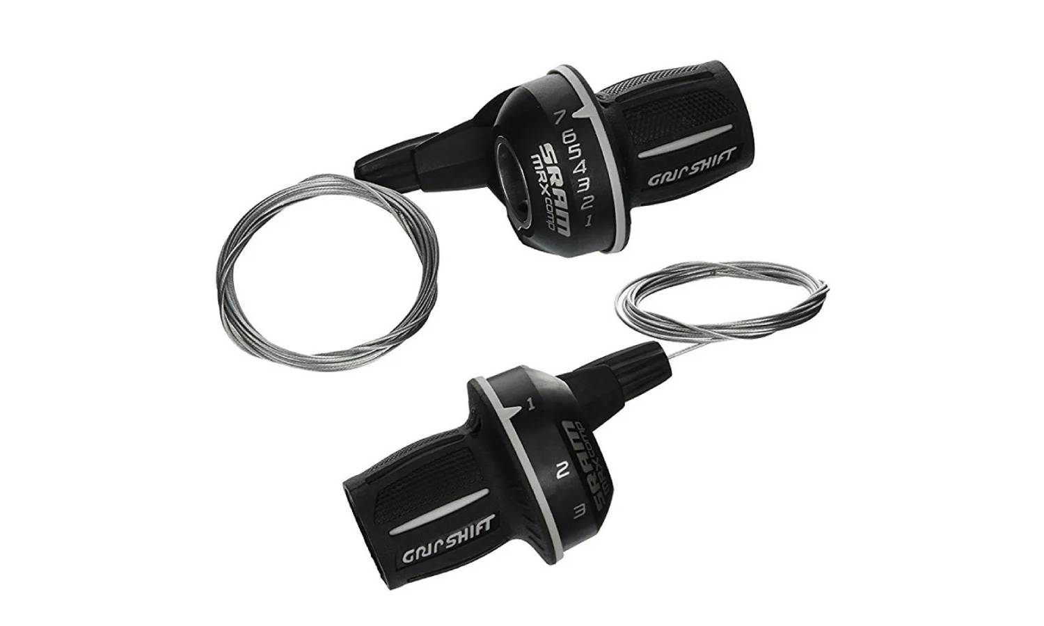 Фотографія Грипшифти Sram 07A SL MRX COMP TWISTERSET 7SP R MICRO F 2