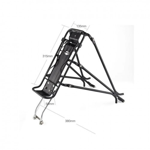 Багажник Luggage Rack задний, Alu, Черный 2 Багажник Luggage Rack задний, Alu, Черный 2