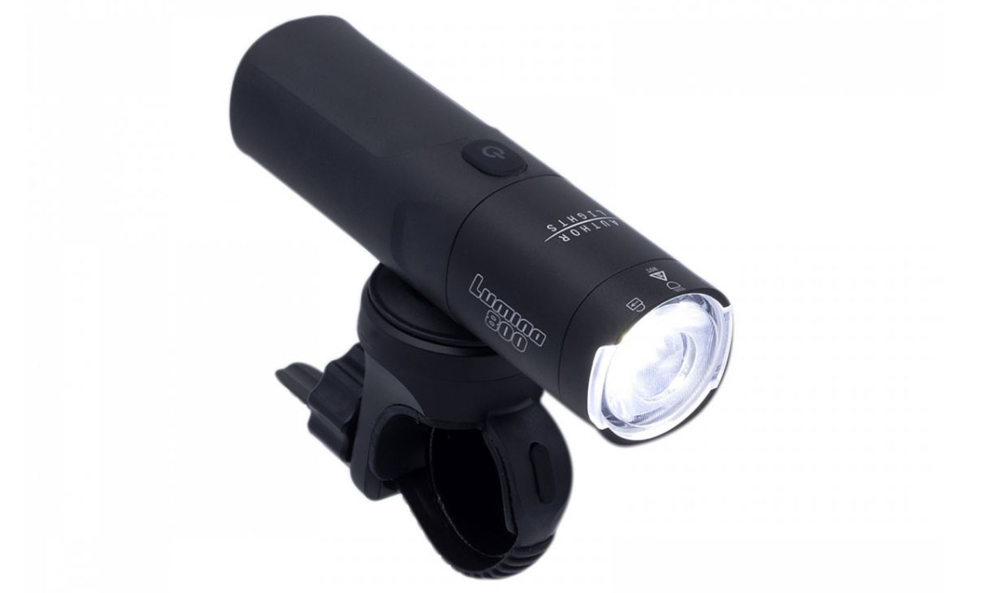 Ліхтар передній Author Lumina 800 lm USB Alloy, чорний Ліхтар передній Author Lumina 800 lm USB Alloy, чорний