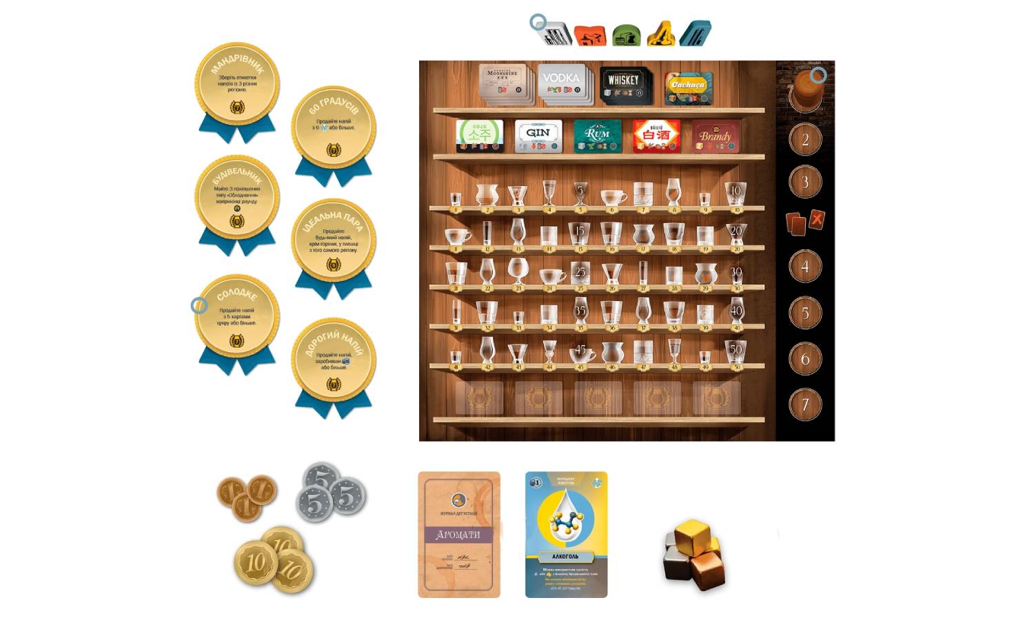 Настольная игра Distilled. Тайны напитков 9
