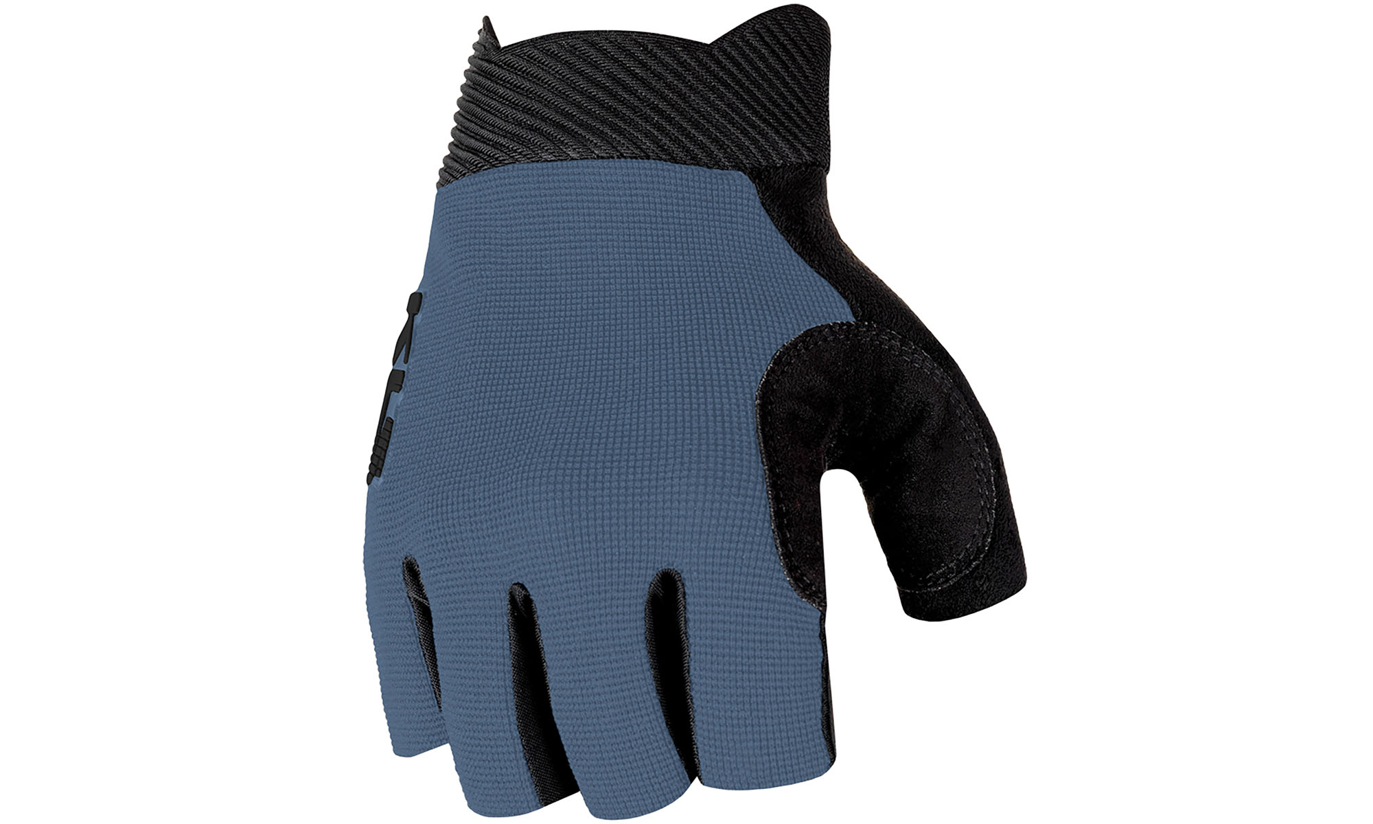 Перчатки с короткими пальцами KLS Cutout 025, холодный синий, размер M Перчатки с короткими пальцами KLS Cutout 025, холодный синий, размер M