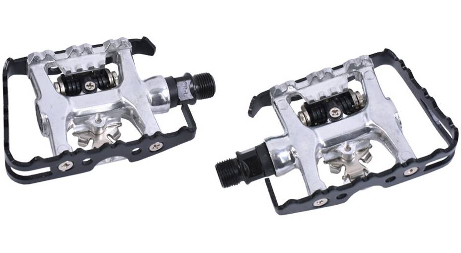 Педали контакт FLR PM-MP121 SPD алюм с/шип Shimano SPD 3