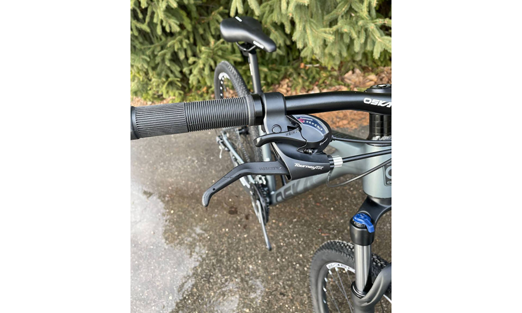 Велосипед OSKAR SHADOW 29", розмір L, рама 18", 2025, сірий матовий 4