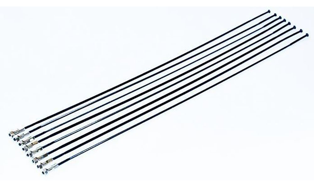 Спиця задня права CAMPAGNOLO для коліс Scirocco Rear Right 280mm Black Flat 3