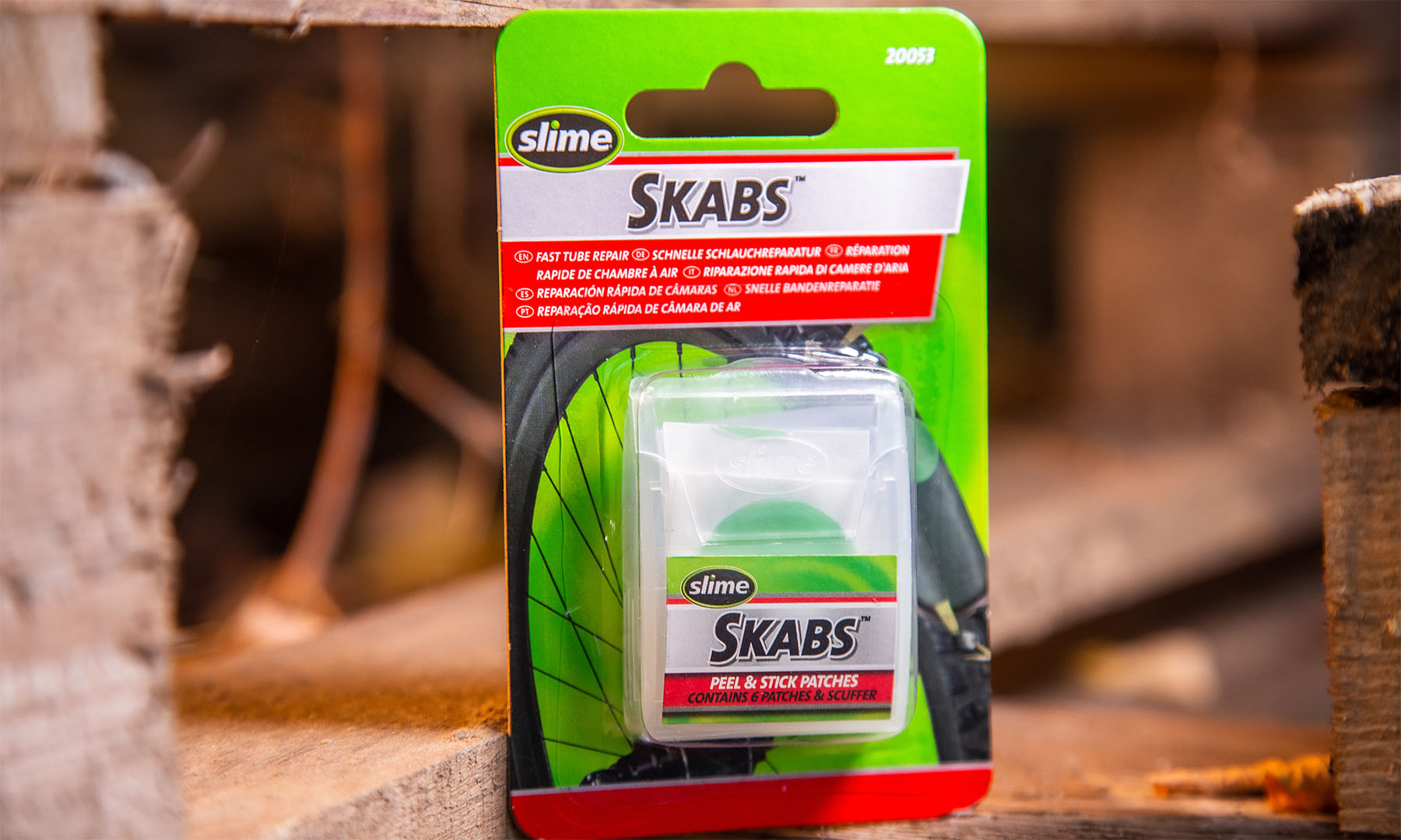 Набір латок самоклейок Slime Pathes 6 шт зі скребком 2