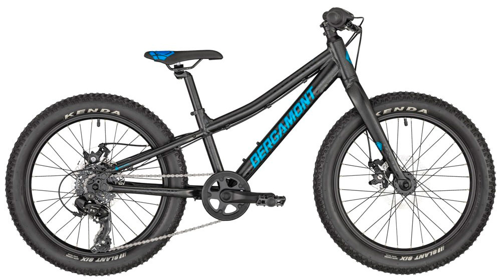 Фотография Детский велосипед Bergamont Bergamonster 20 Plus (2020) 2020 Черно-синий