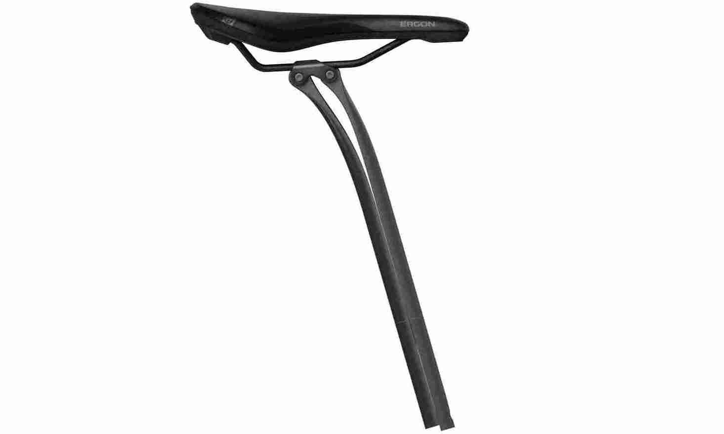 Підсідельний штир Ergon CF Allroad Pro Carbon Setback, довжина 345 мм, діаметр 27,2 мм, оффсет 25 мм, чорний 2