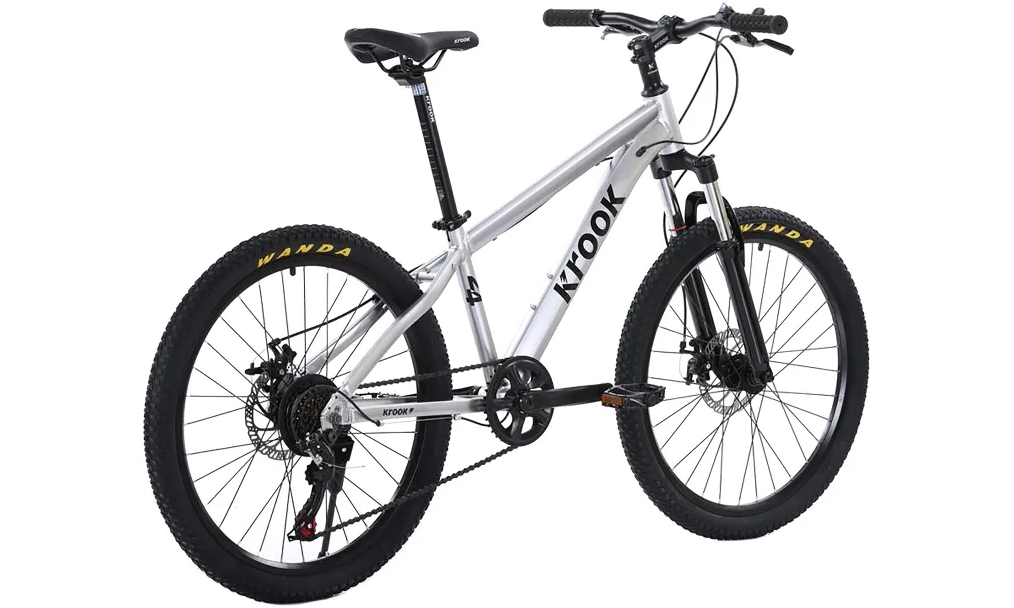 Велосипед Krook, 24", год 2025, серый 2 Велосипед Krook, 24", год 2025, серый 2