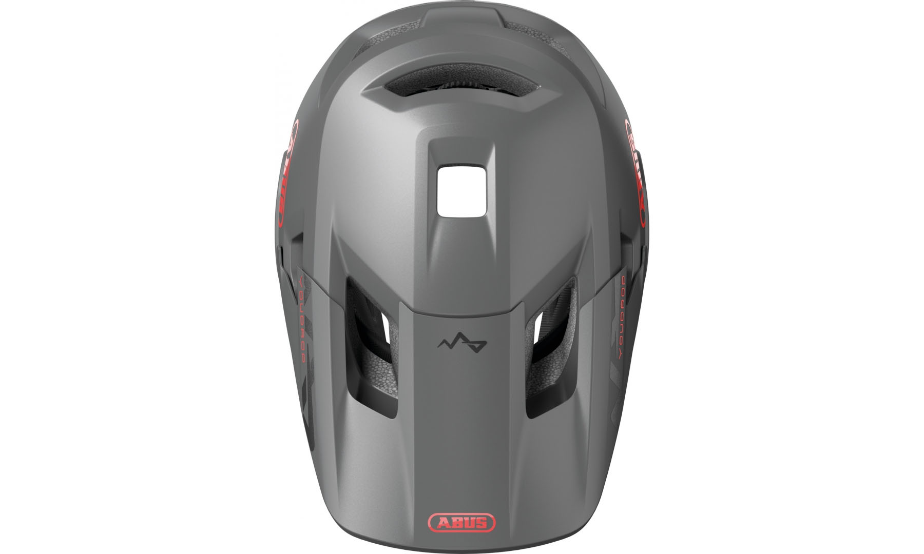 Велошлем детский ABUS YOUDROP FF Ti silver, размер S (48-55 см), титан серебристый 3