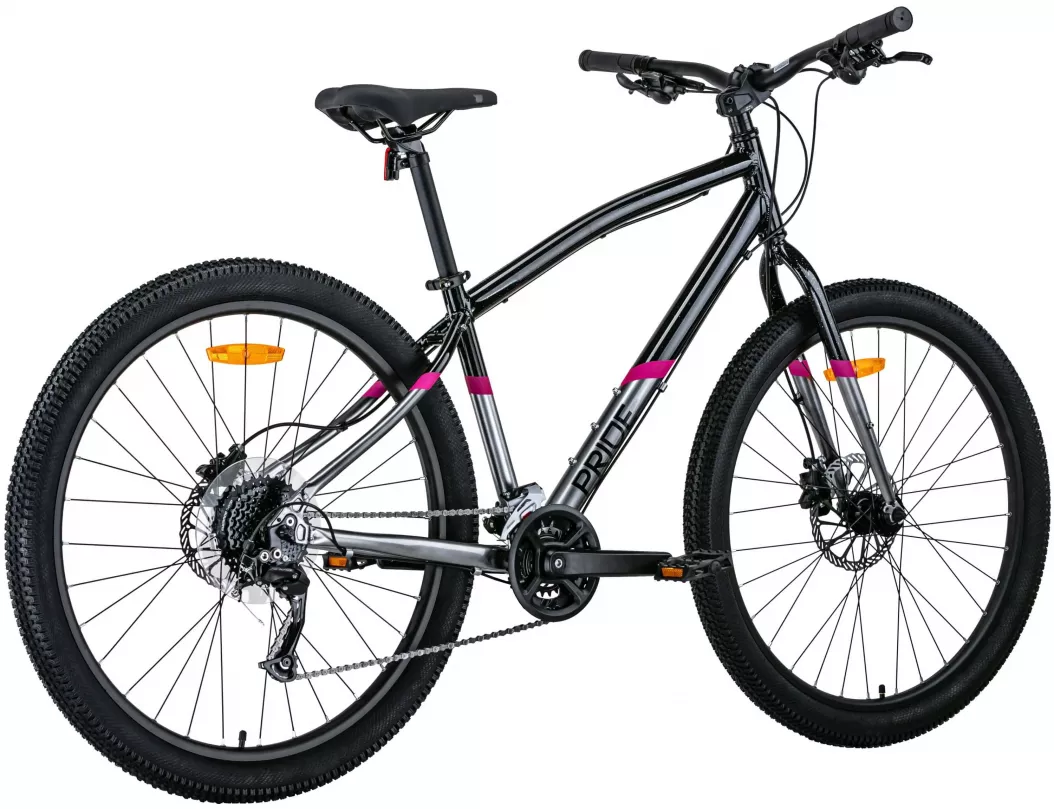 Велосипед Pride ROCKSTEADY AL 7.2 27,5" рама L (2022) Черный