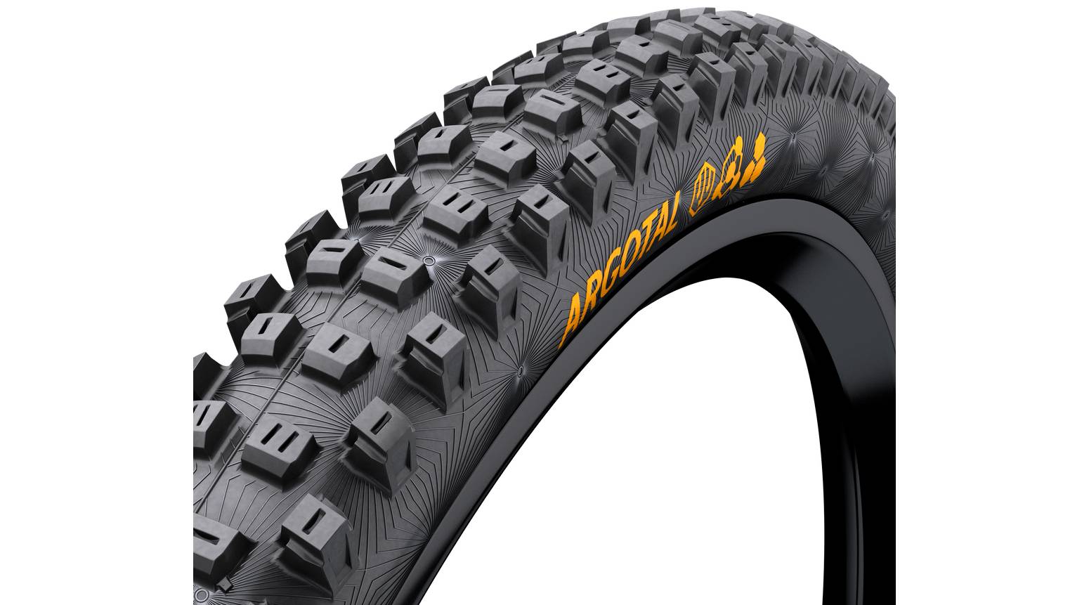 Фотография Покрышка бескамерная Continental Argotal Trail Endurance 27.5 x 2.40, складная skin, Черная 2
