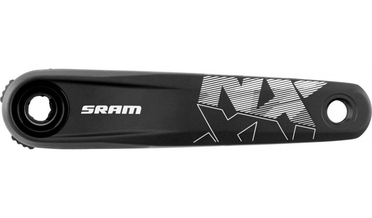 Фотография Шатуны SRAM Crank NX Eagle Fat Bike 4" DUB 12ск 175 Direct Mount Звезда 30t X-SYNC 2 Steel Black 3