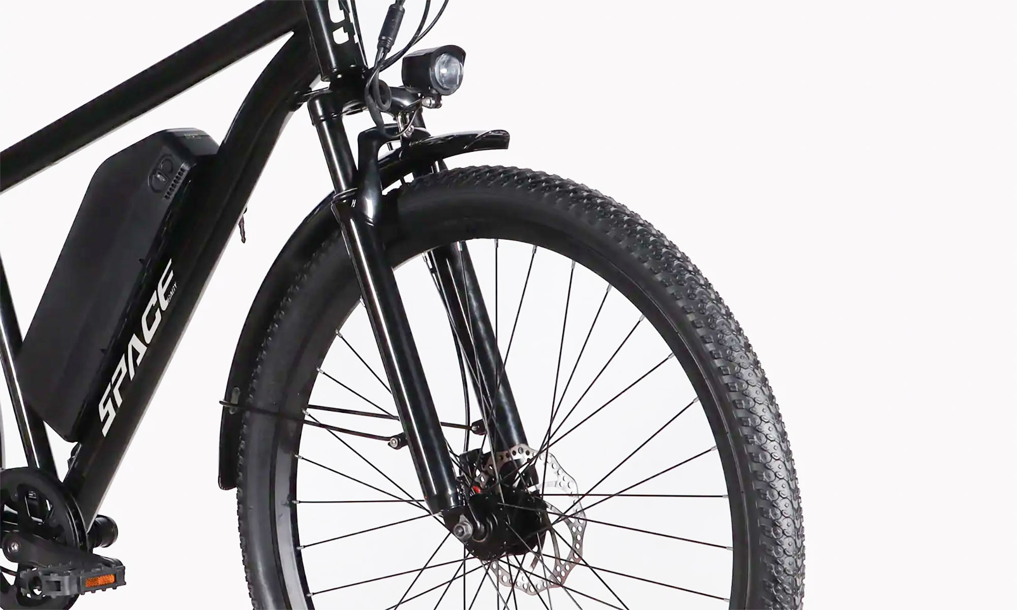 Велосипед с электроприводом SPACE SIRIUS DD FR 29", размер L, рама-19", 48B, 15.6А*ч, 500Вт, год 2026, черный 5