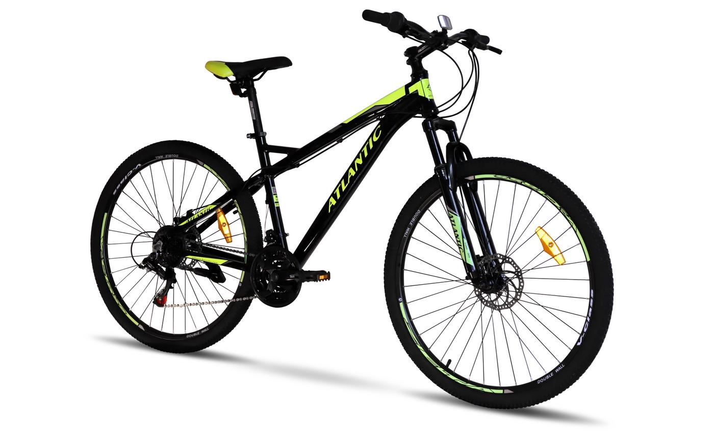 Велосипед Atlantic Rekon NX 26" розмір XS рама 14 2024 Чорно-зелений 3