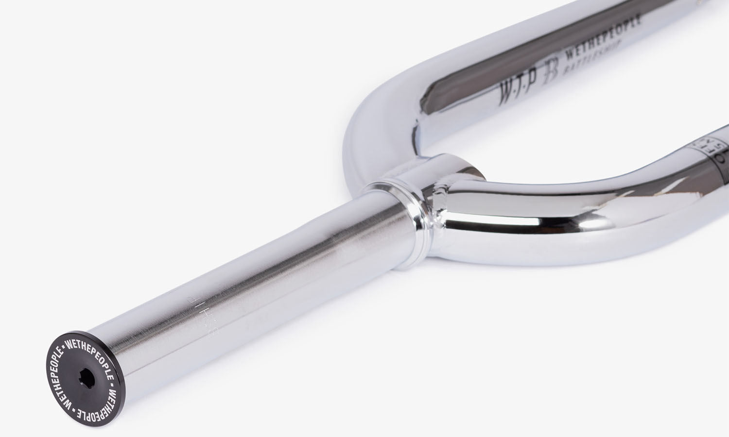 Вилка WeThePeople BATTLESHIP 24mm brakeless 1 1/8" 20" 10mm хромована 3