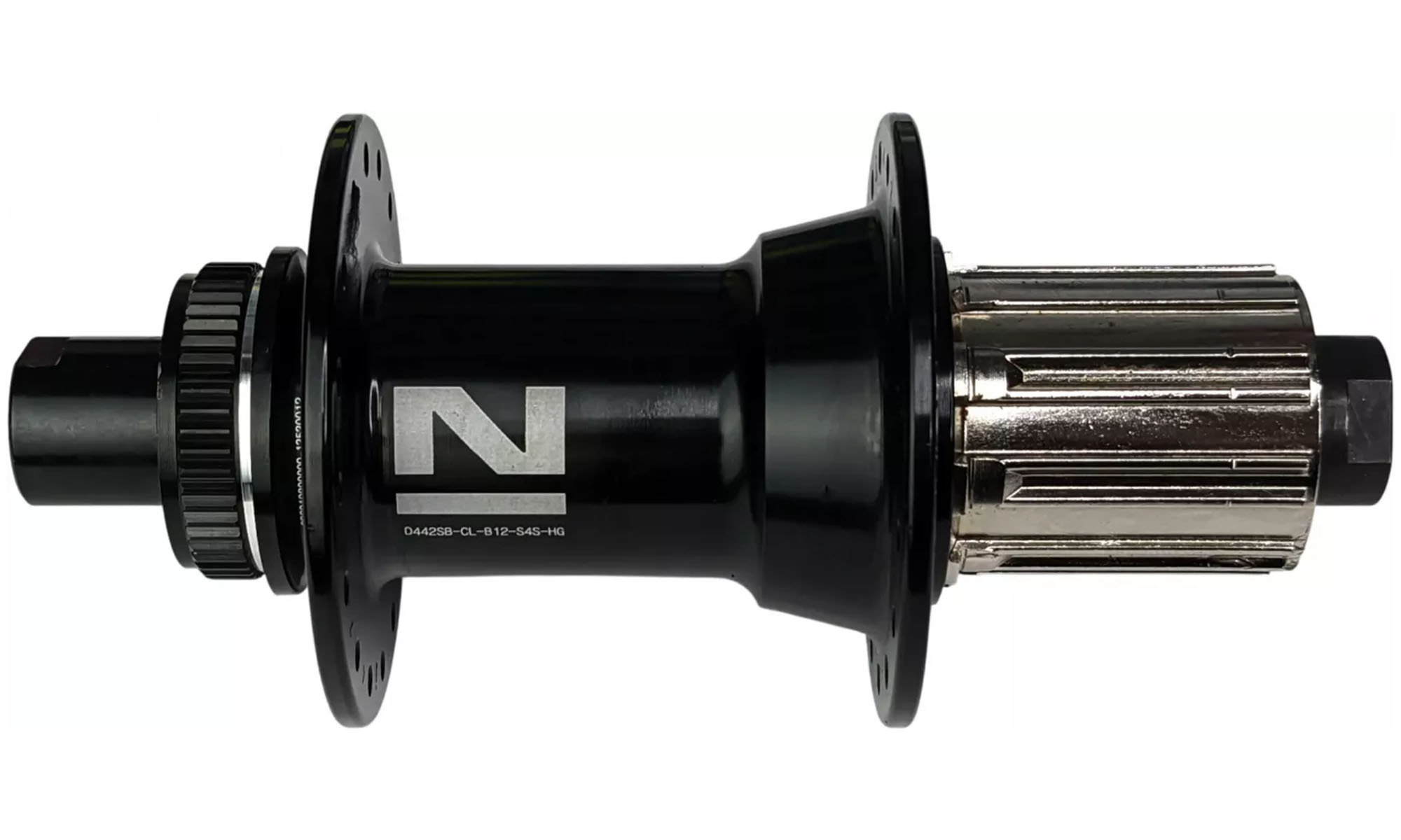 Втулка задняя Novatec D442SB-CL-B12-S4S-11S, 12x148, 32H, centerlock, HG11, Boost 