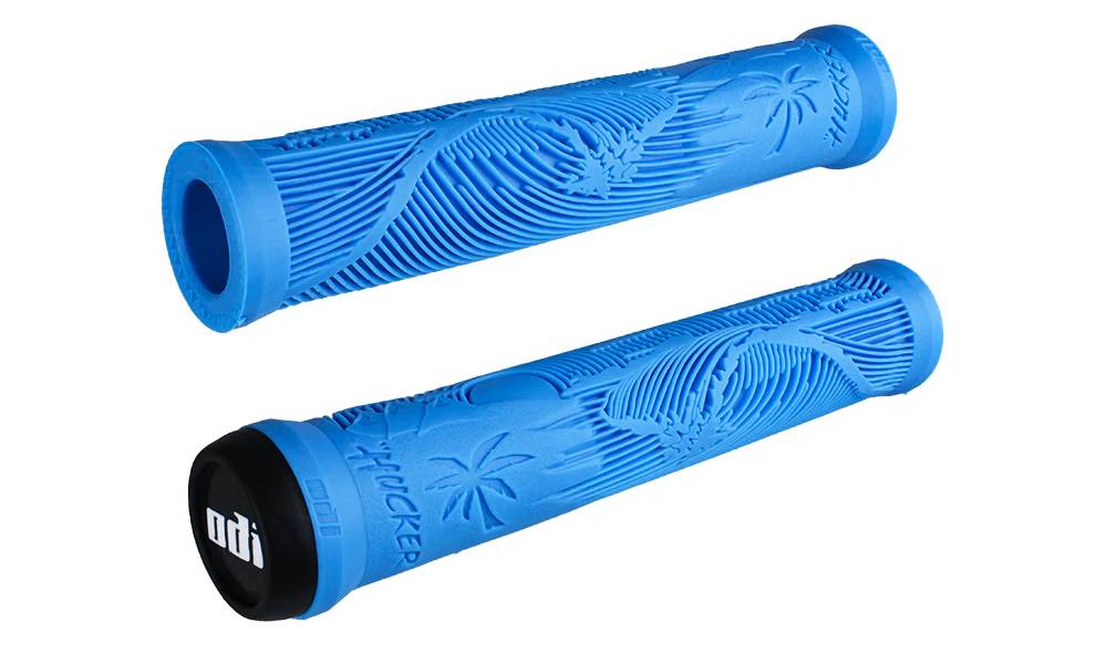Гріпси ODI Hucker Signature 160mm no Flange Light Blue 