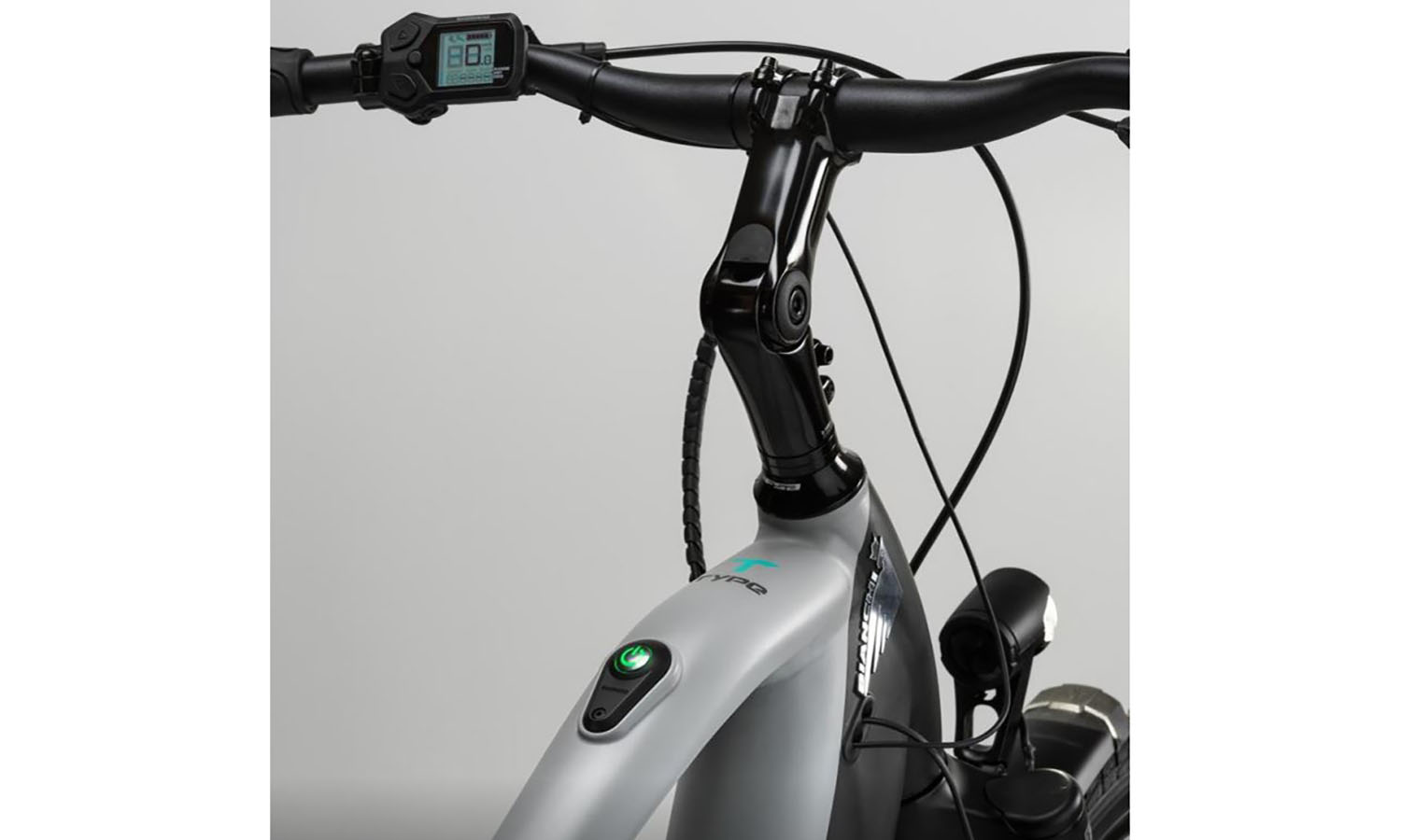 Фотография Велосипед BIANCHI E-bike T-Tronik T Sunrace 9s E6100 Disc Green/Dark Graphite/Matt 51 3