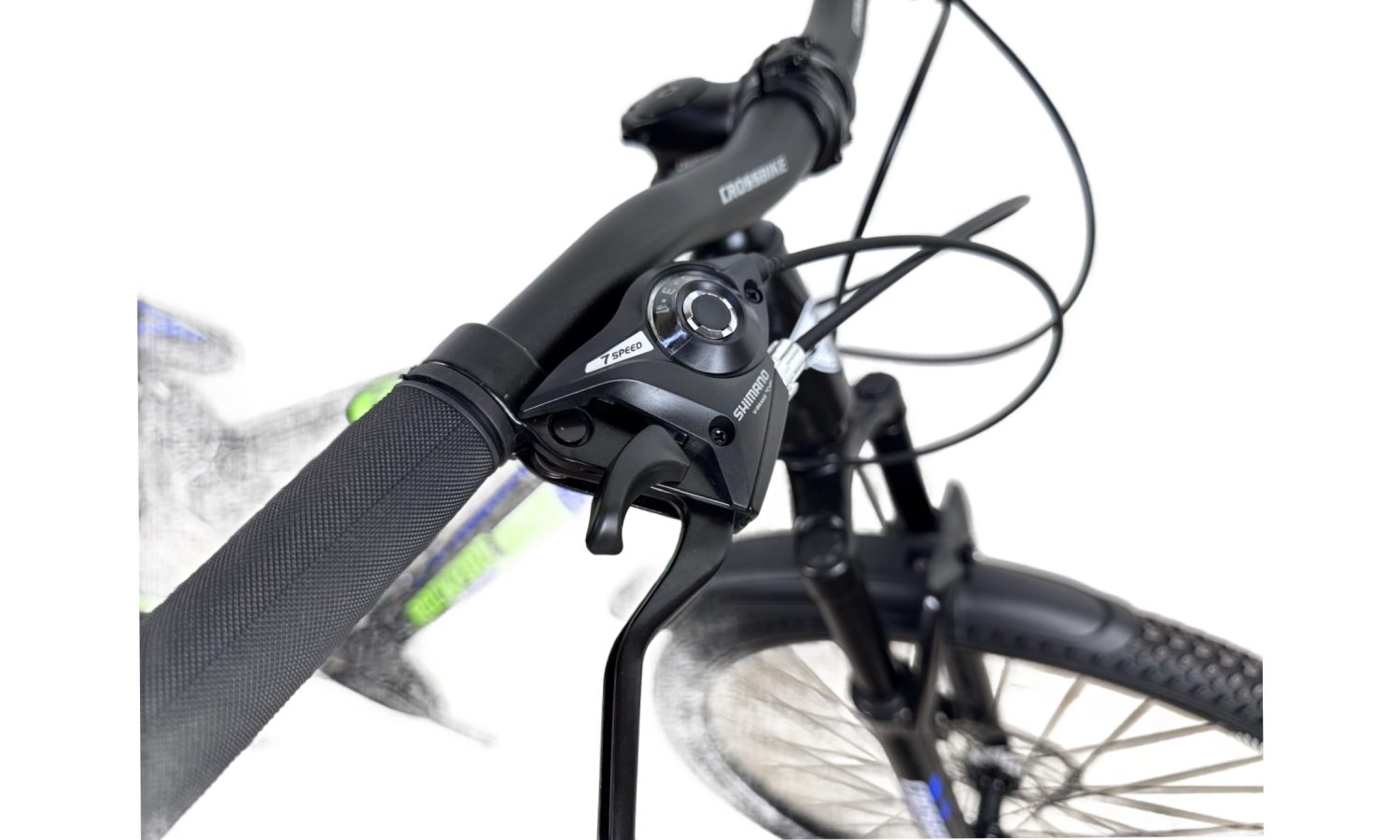 Велосипед CrossBike Rockfire 26", размер XS, рама 13", год 2026, Черный 3