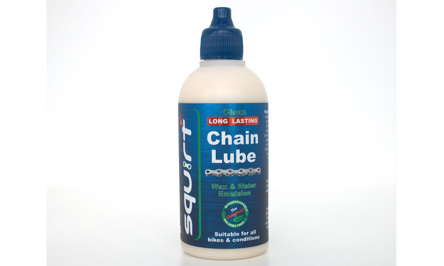 Фотографія Мастило для ланцюга парафінова Squirt Long Lasting Chain Lube 120 мл універсальна