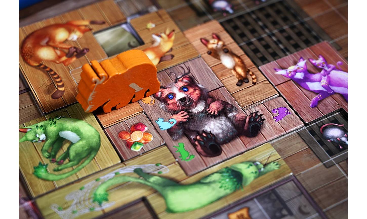 Настольная игра Остров кошек: Котята и зверята (The Isle of Cats: Kittens + Beasts) 5