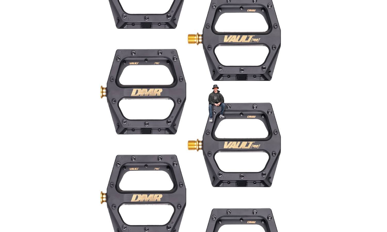 Педалі DMR Vault Magnesium SL Cast BLack 15 Педалі DMR Vault Magnesium SL Cast BLack 15