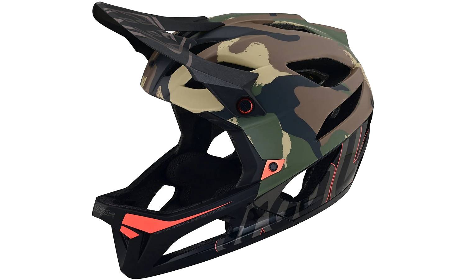 Вело шлем TLD Stage размер M/L (57-59 см) Signature Camo ARMY Green 7