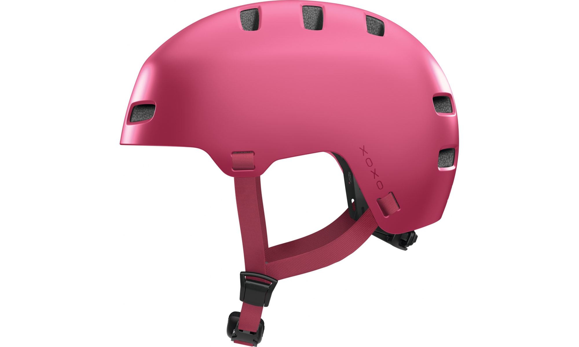 Велошлем ABUS XOXO, размер M (54-58 см), красный Велошлем ABUS XOXO, размер M (54-58 см), красный