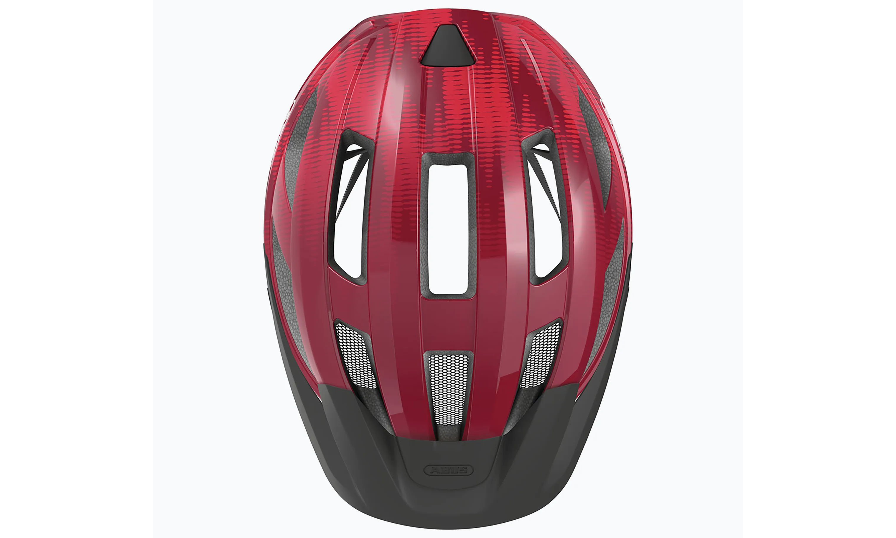 Велошлем спортивный ABUS MACATOR Bordeaux Red, размер L (58-62 см), бордовый 2