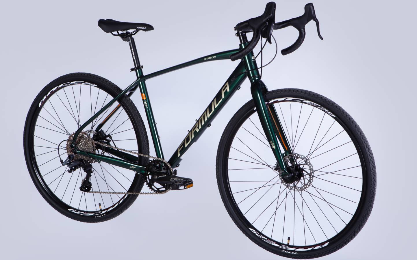 Велосипед Formula SHORTCUT DD 28" розмір XL рама 21" 2025 темно-зелений 5