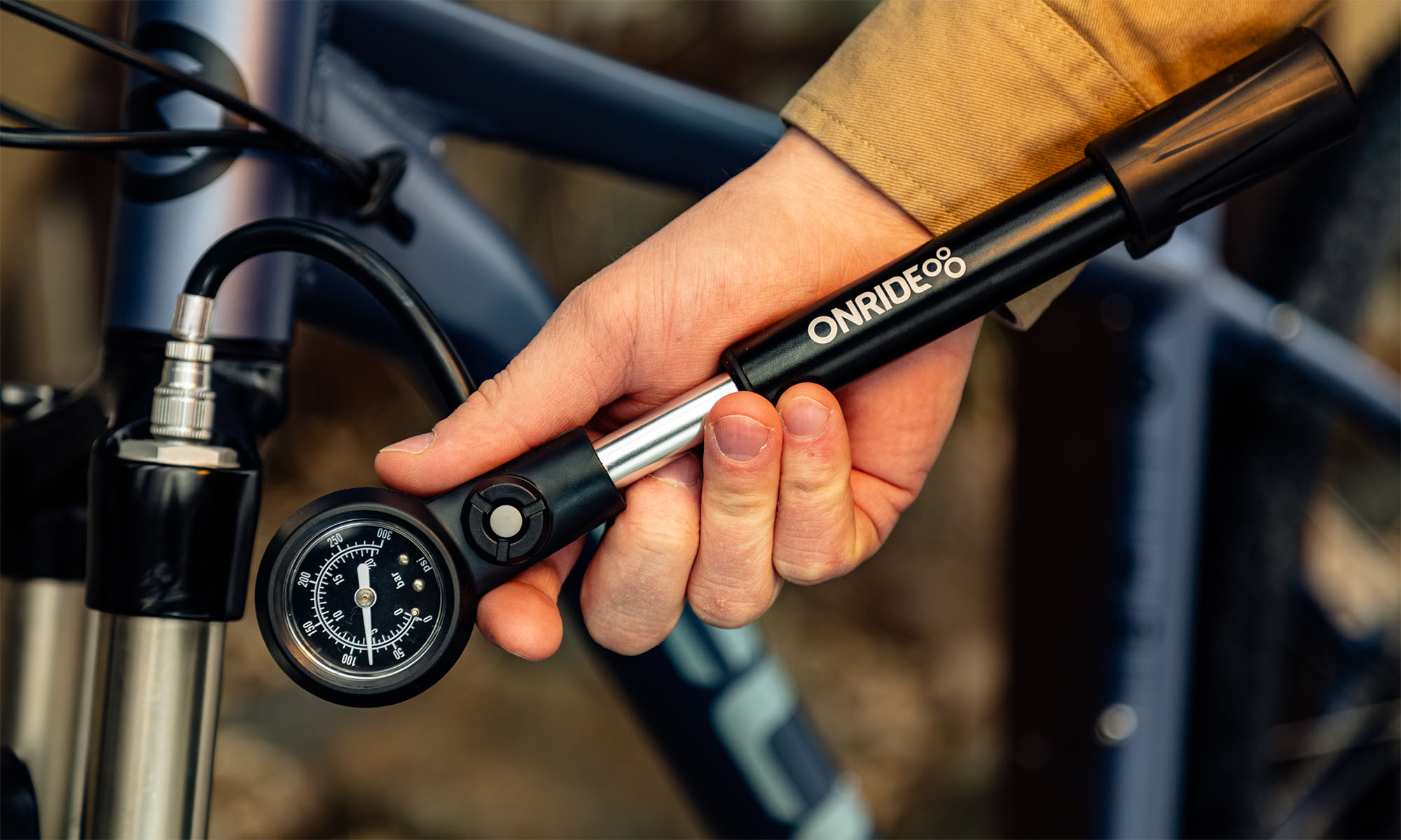 Насос высокого давления ONRIDE CL Orient, алюминий, макс. давление 300 psi, два режима работы, совместим с AV и FV 2