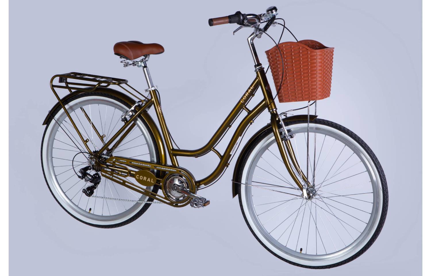 Фотография Велосипед Dorozhnik CORAL Vbr 28" размер L рама 19" 2025 болотно-зеленый 6
