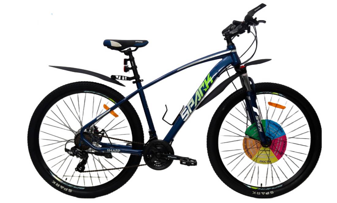 Фотографія Велосипед SPARK SHARP 29" размер М рама 18" 2024 Синий