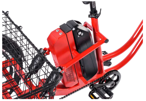 Електровелосипед триколісний Bayka Mini Truck 350W 2