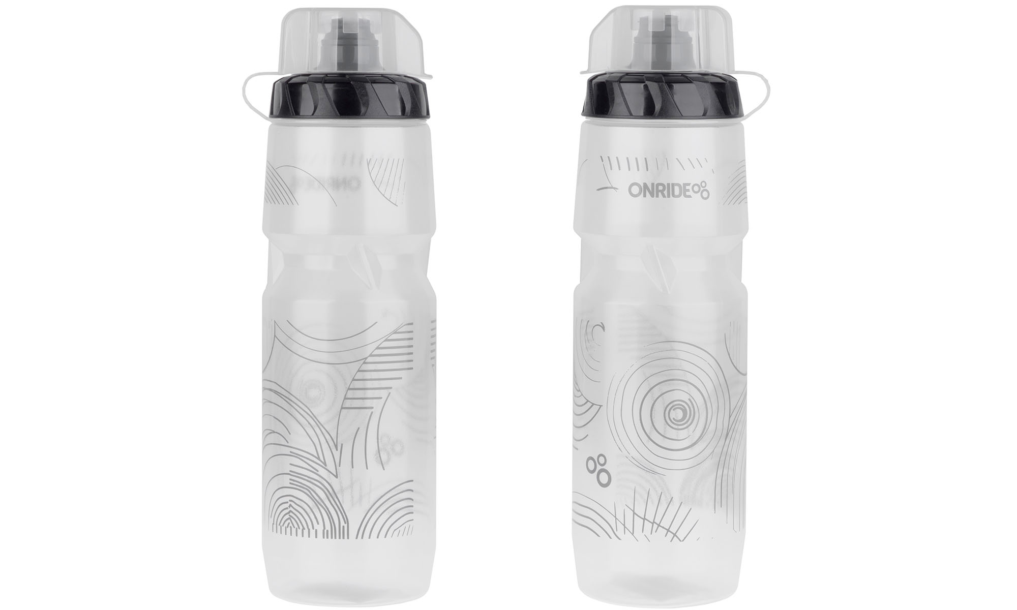 Фляга ONRIDE Skill 800 мл, материал фляги полипропилен, с колпачком прозрачная Фляга ONRIDE Skill 800 мл, материал фляги полипропилен, с колпачком прозрачная