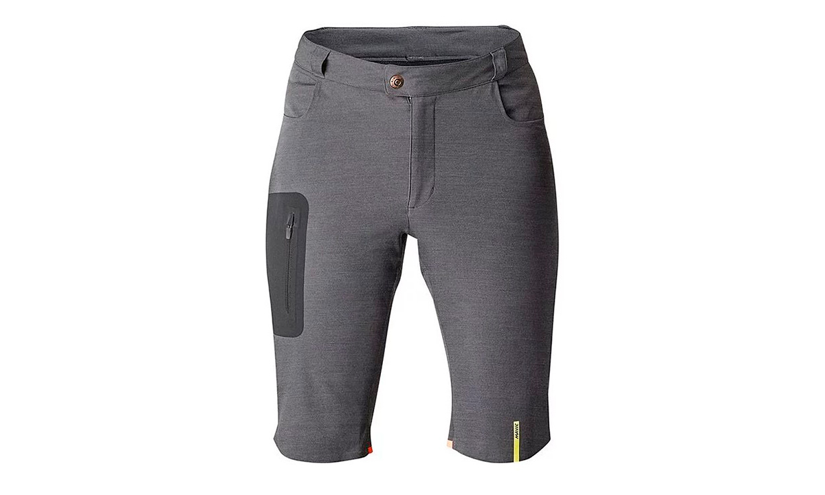 Фотография Велошорты Mavic ALLROAD FITTED BAGGY SHORT, мужские Серый, размер M 