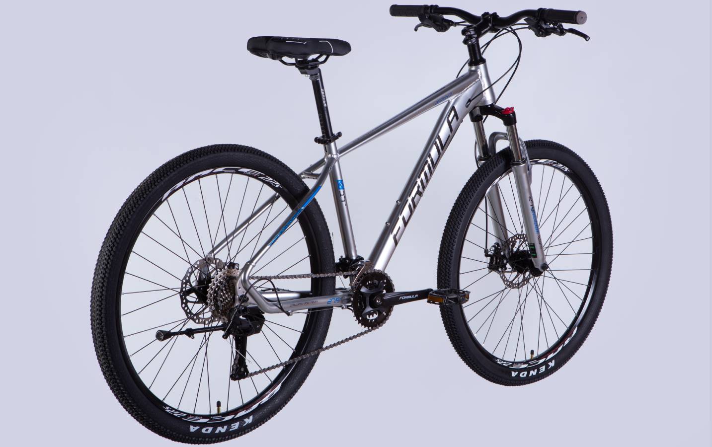 Велосипед Formula ZEPHYR 3.0 DD 27,5" размер М рама 17" 2025 серебристый 4