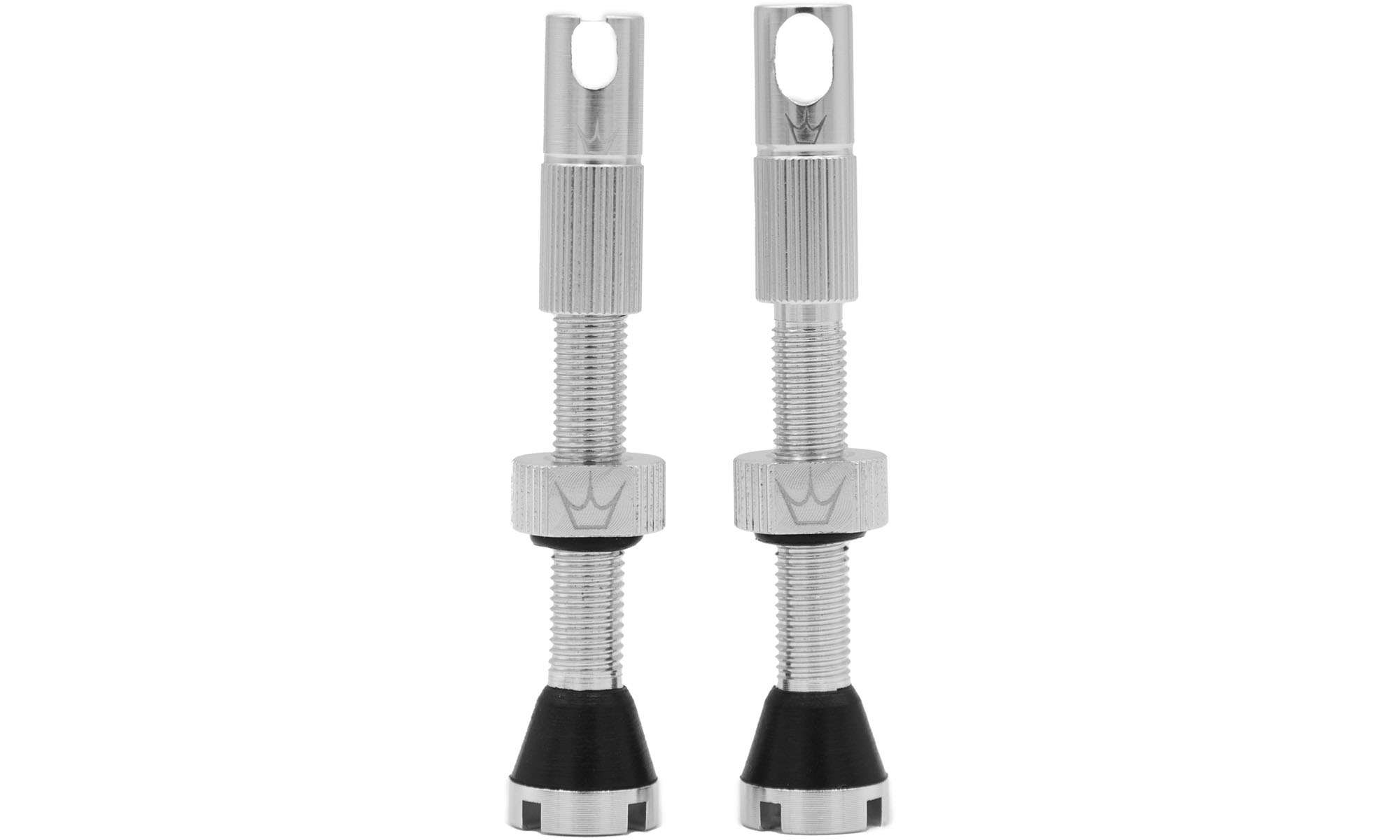 Ниппели Peaty's x Chris King Tubeless Valves, 42mm, Silver Ниппели Peaty's x Chris King Tubeless Valves, 42mm, Silver